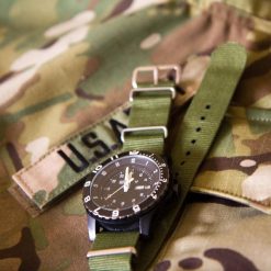 สายนาโต้ Khaki Green Nylon Strap - Image 8
