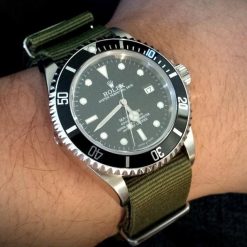 สายนาโต้ Khaki Green Nylon Strap - Image 9