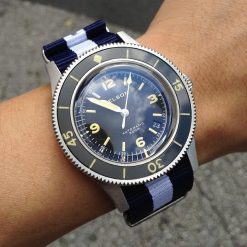 สายนาโต้ Navy and White Nylon Strap - Image 13