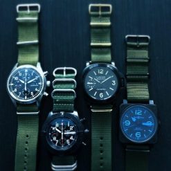 สายนาโต้ Khaki Green Nylon Strap - Image 10