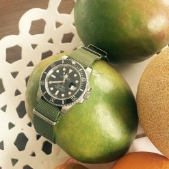 สายนาโต้ Khaki Green Nylon Strap - Image 11