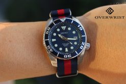 สายนาโต้ Navy and Red Nylon Strap - Image 24