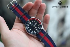 สายนาโต้ Navy and Red Nylon Strap - Image 25