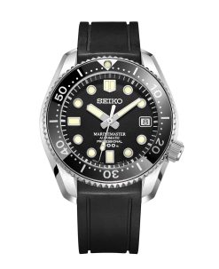 Alternative view of CB03 Black Curved End for Seiko MM300