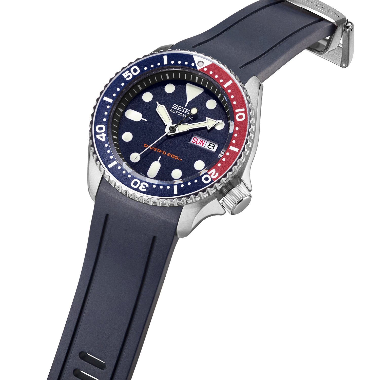 CB05 Navy Curved End for Seiko SKX007,009,011,A65 - Image 3
