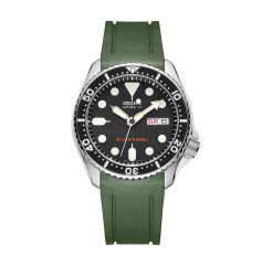 CB05 Green Curved End for Seiko SKX007,009,011,A65