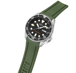 Alternative view of CB05 Green Curved End for Seiko SKX007,009,011,A65