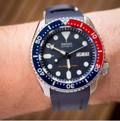 CB05 Navy Curved End for Seiko SKX007,009,011,A65 - Image 5