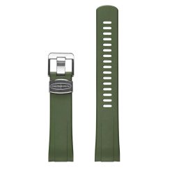 CB08 Green Curved End for Seiko Turtle