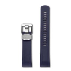 CB08 Navy Curved End for Seiko Turtle