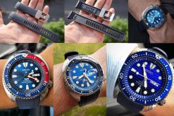 CB08 Navy Curved End for Seiko Turtle - Image 5