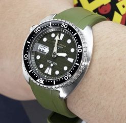 CB08 Green Curved End for Seiko Turtle - Image 3