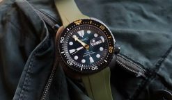 CB08 Green Curved End for Seiko Turtle - Image 12