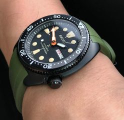 CB08 Green Curved End for Seiko Turtle - Image 13