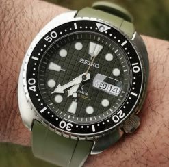 CB08 Green Curved End for Seiko Turtle - Image 7