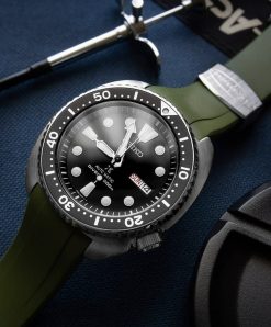 CB08 Green Curved End for Seiko Turtle - Image 10