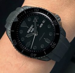 CB10 Black Curved End for Seiko 5 Sports SRPD 22MM - Image 6