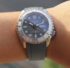 CB10 Grey Curved End for Seiko 5 Sports SRPD 22MM - Image 9