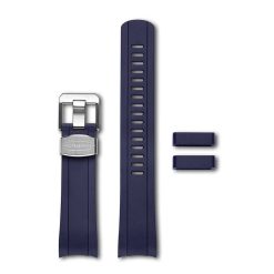 CB10 Navy Curved End for Seiko 5 Sports SRPD 22MM