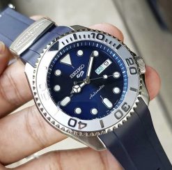CB10 Navy Curved End for Seiko 5 Sports SRPD 22MM - Image 6