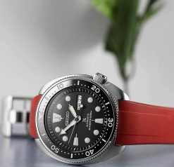 CB08 Red Curved End for Seiko Turtle - Image 10
