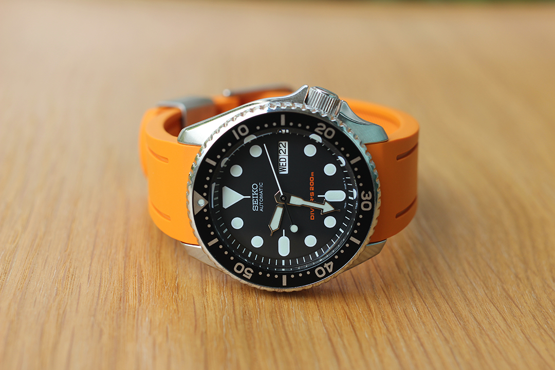 CB05 Orange Curved End for Seiko SKX007,009,011,A65 - Image 7