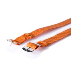 Alternative view of Orange Perlon Straps