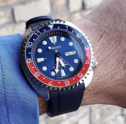 CB08 Navy Curved End for Seiko Turtle - Image 7