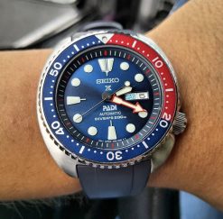 CB08 Navy Curved End for Seiko Turtle - Image 8
