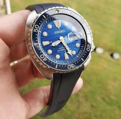 CB08 Navy Curved End for Seiko Turtle - Image 11