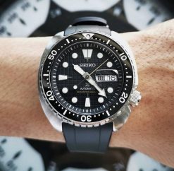 CB08 Navy Curved End for Seiko Turtle - Image 12