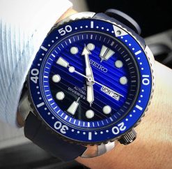 CB08 Navy Curved End for Seiko Turtle - Image 14