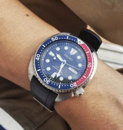 CB08 Navy Curved End for Seiko Turtle - Image 15