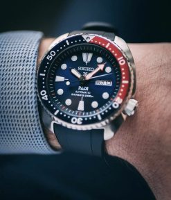 CB08 Navy Curved End for Seiko Turtle - Image 16