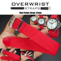 Red Perlon Straps