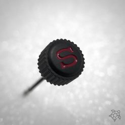 Turtle SRP Brushed PVD Black Red S Crown