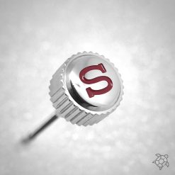 Turtle SRP Polished Steel Red S Crown