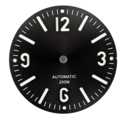 Sandwich Sunburst Black Dial