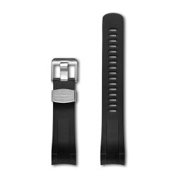 TD01 Black Curved End Rubber Straps for Tudor Black Bay 41MM