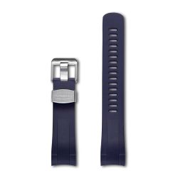 TD01 Navy Curved End Rubber Straps for Tudor Black Bay 41MM