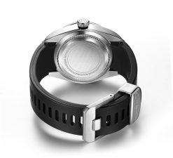 TD01 Black Curved End Rubber Straps for Tudor Black Bay 41MM - Image 3