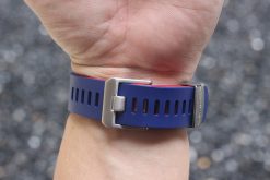 TD02 Blue Red Curved End Rubber Straps for Seiko Submariner SNZF 15,17,19 - Image 6