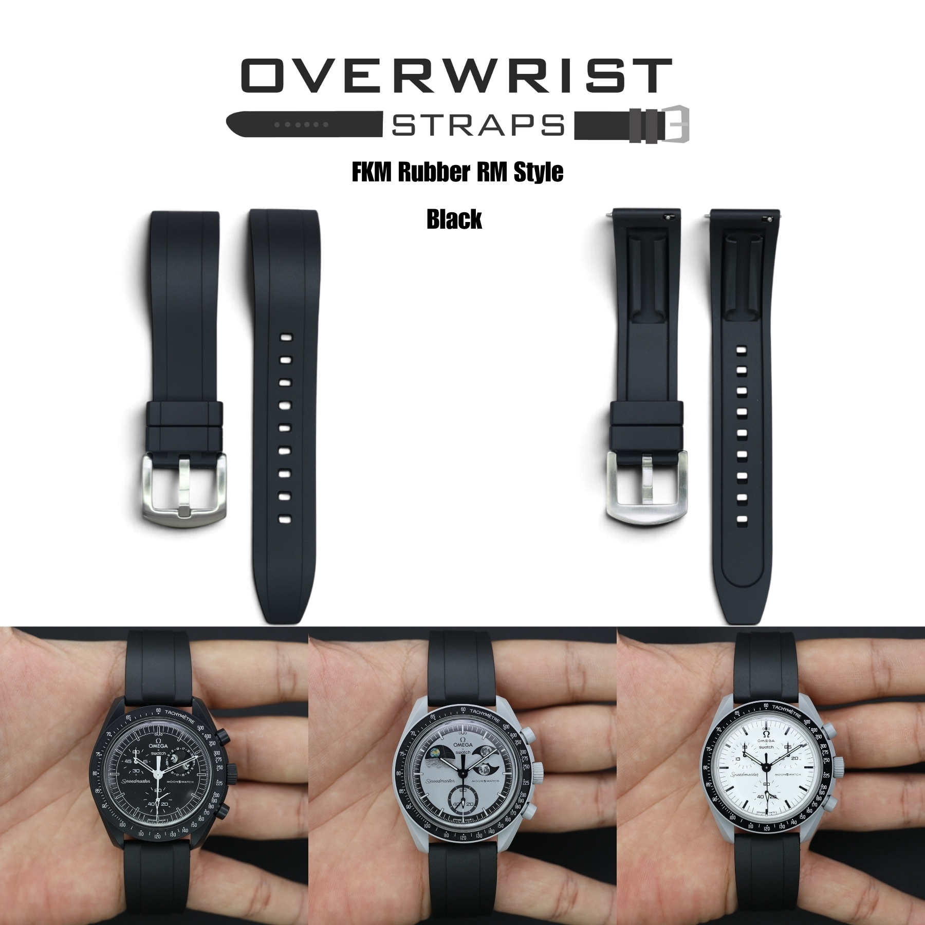 Classic FKM Rubber Strap - Image 2