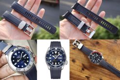 CB10 Navy Curved End for Seiko 5 Sports SRPD 22MM - Image 4