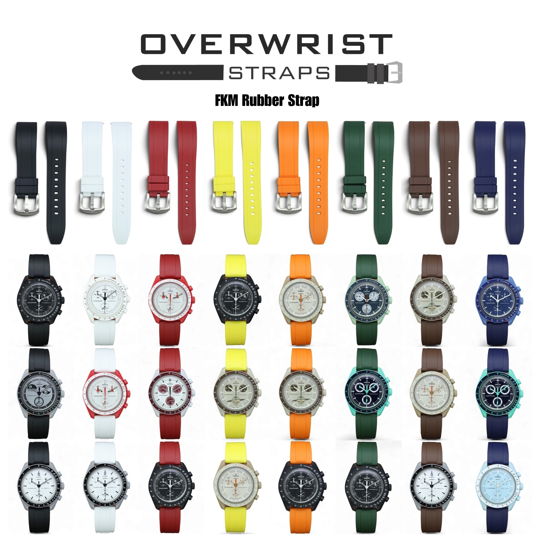 Classic FKM Rubber Strap