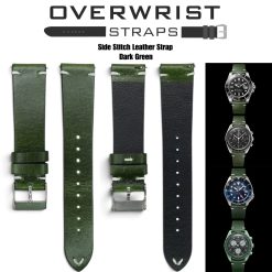 Side Stitch Dark Green