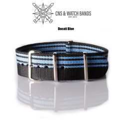 Ducati Blue Nylon Straps