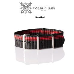 Ducati Red Nylon Straps