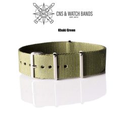 Khaki Green Nylon Straps
