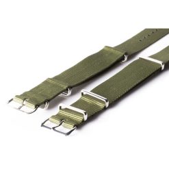 Alternative view of Khaki Green Nylon Straps